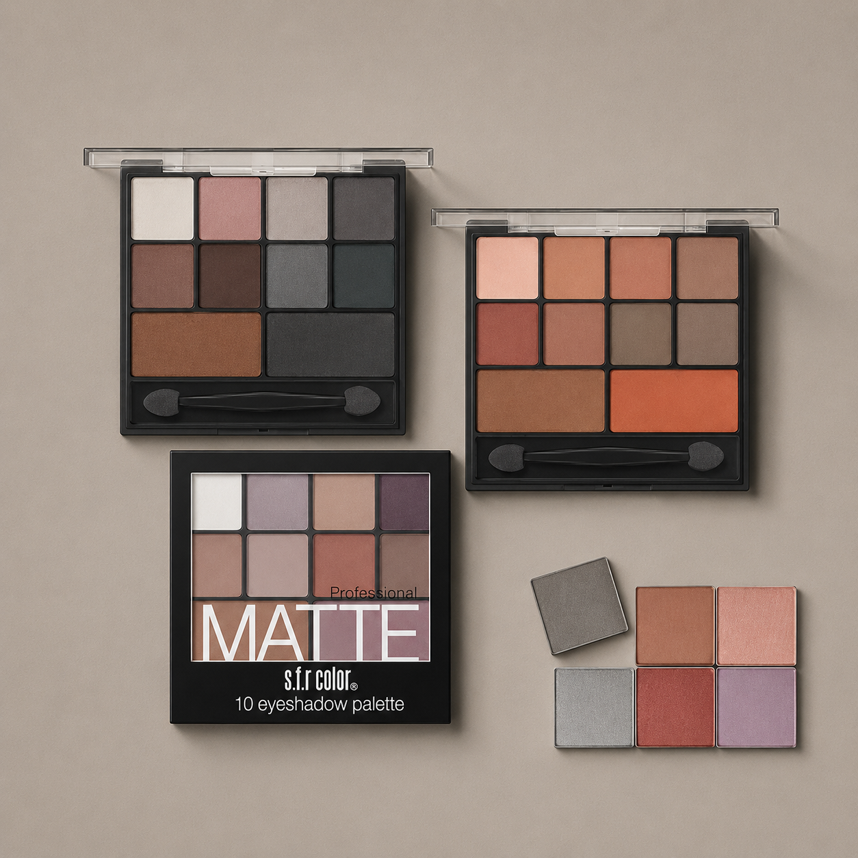 Eyeshadow Palette Pumpkin Smoky Makeup Nude Makeup Europe And America