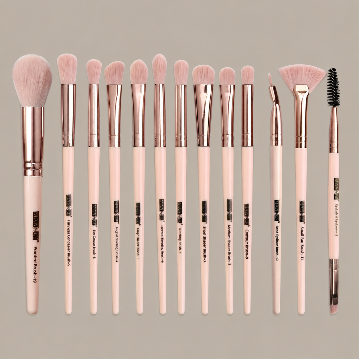 Factory Direct Sale Maange New Product 13 Eye Makeup Brush Set Eyeshadow Brush Beauty Tools Hot Sale