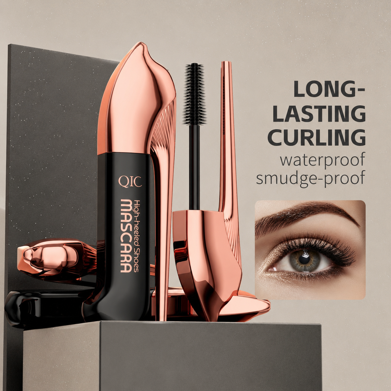 Mascara Makeup High Heels Waterproof Not Smudge